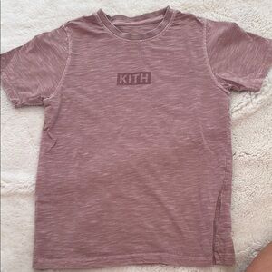 Kith Purple Short Sleeve Tee Relaxed Fit